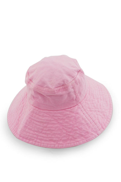 Ladies Wide Brim Hat Pink