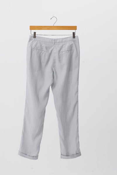 Hamptons Linen Pants Grey