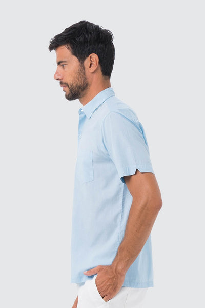 Liberty Shirt S/S Blue