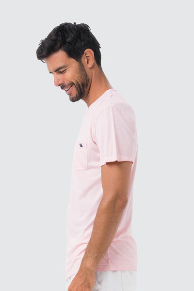 BTS Stamp T-shirt Pink