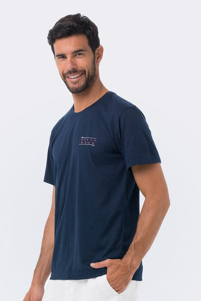 By The Sea T-shirt Navy Beach Mood