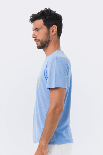 Basic Men T-shirt Blue Bali - By The Sea Bali