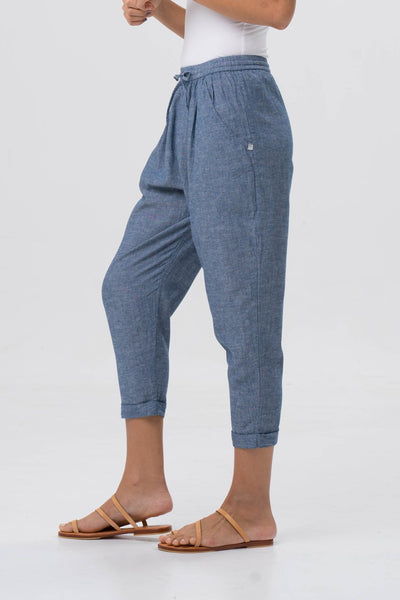 Relax Crop Pants Denim