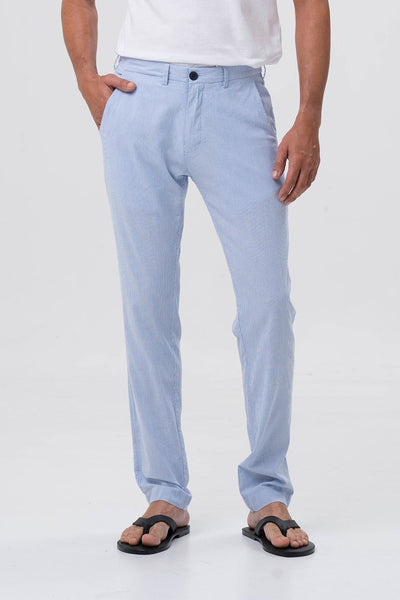 Men’s Slim Soft Cotton Long Pants Gray