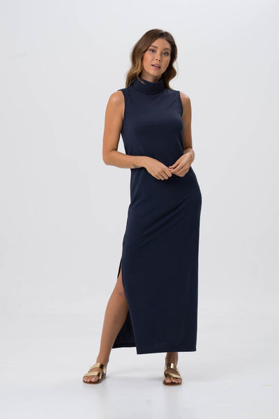 Formosa Maxi Tube Dress Navy