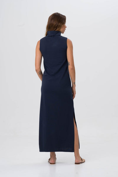 Formosa Maxi Tube Dress Navy
