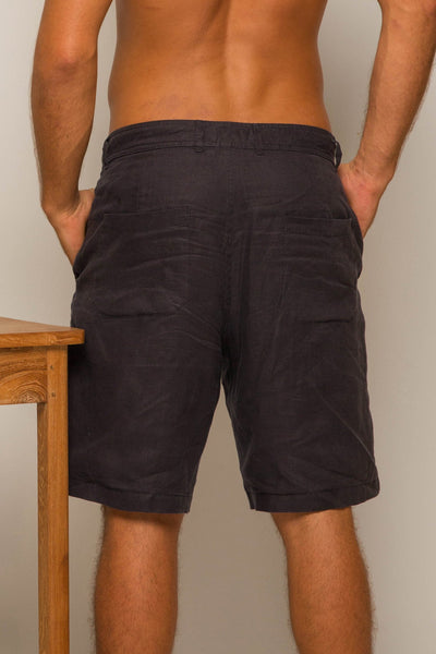 Linen Bermuda Navy