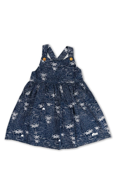 Crisscross Dress Navy