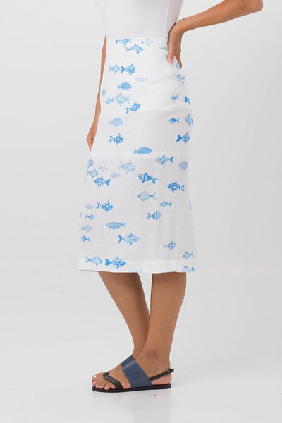 Saint Lucia Midi Skirt - By The Sea Bali