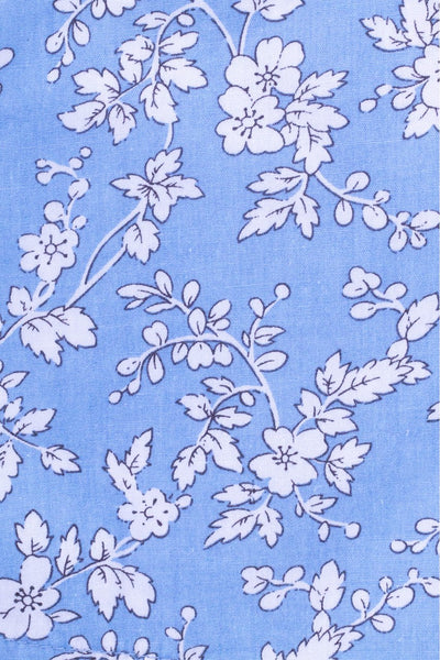 Kids Dress with a tie on the back Blue