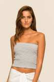 Tube Top short Off White