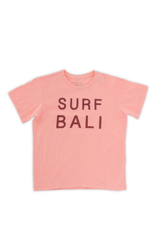 Kids printed T-shirt Orange Surf Bali
