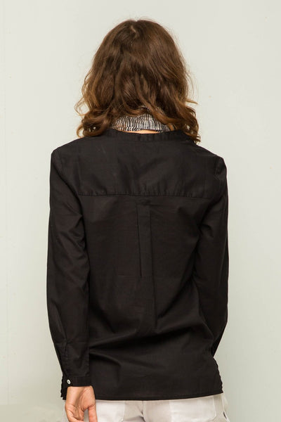 Majuli Shirt L/S Black