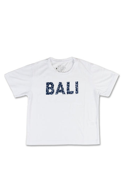 Kids printed T-shirt Navy Bali