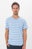 Basic Men Shirt Blue Stripe - By The Sea Bali