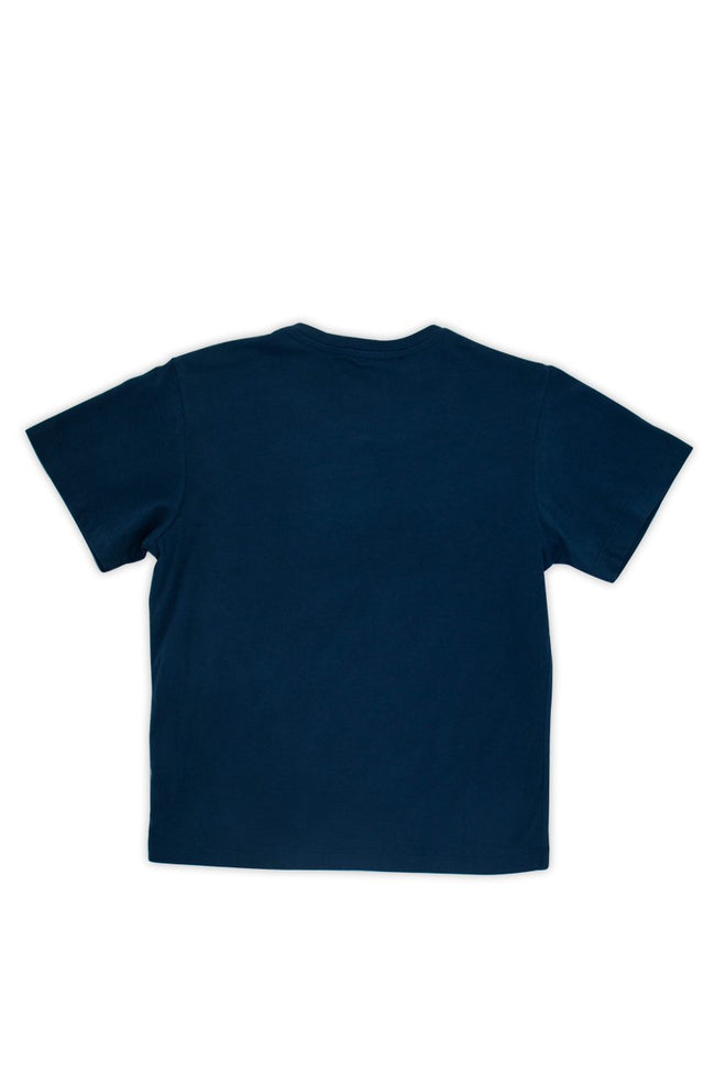 Kids printed T-shirt Navy Ocean Lovers