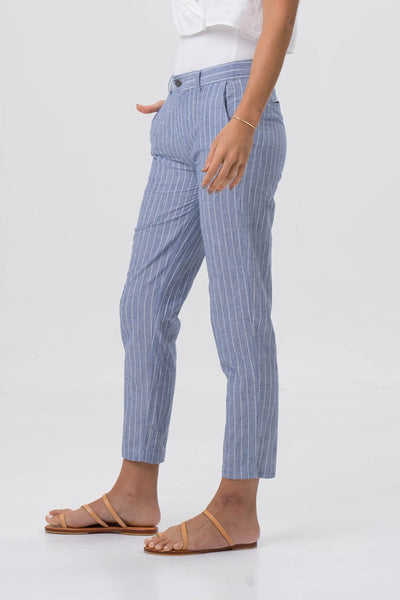 Stripe Sky Pants Denim