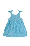 Molly Tie Dress Blue Sailboat