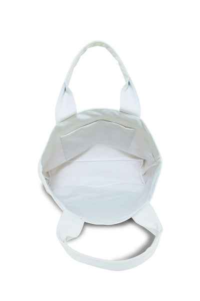 By The Sea Canvas Bag Grey