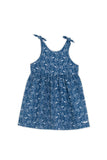 Molly Tie Dress Navy Sailboat