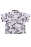Kid's Bali Tropical Shirt S/S Navy