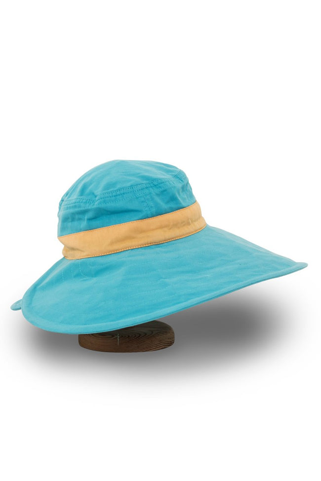 Jolie Floppy Hat Blue
