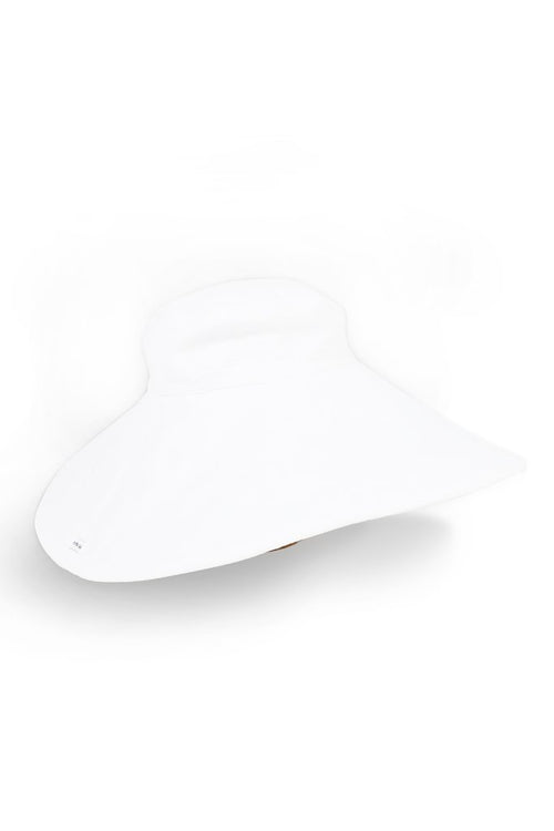 Capri Linen Hat White