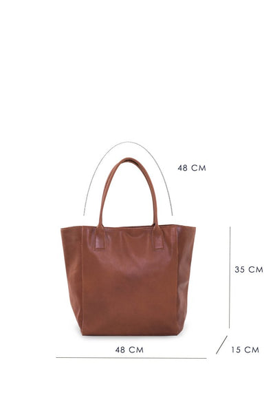 Nadi Leather Bag Brown