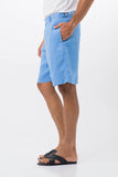 Paros Linen Bermuda Blue