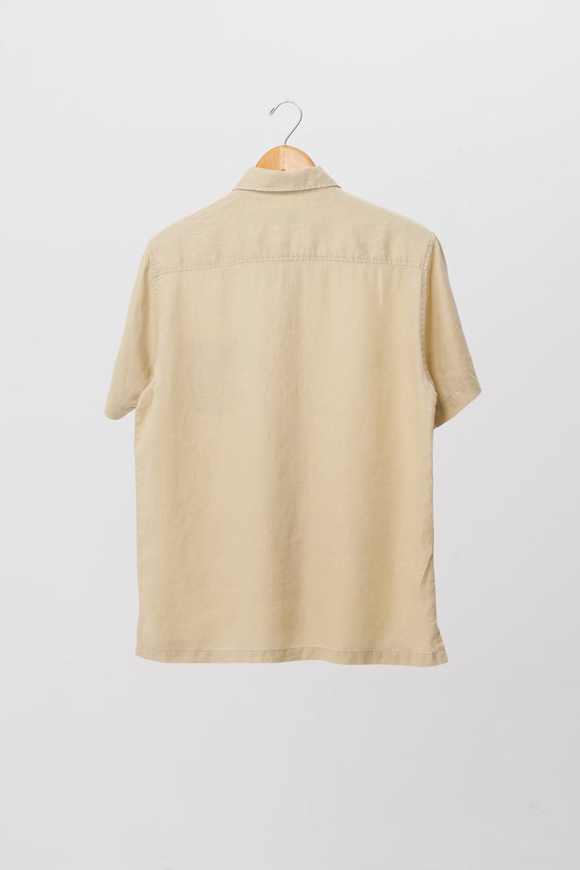 Maui Linen Shirt S/S Khaki