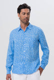Bintan Linen Shirt L/S Blue