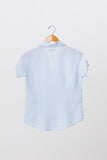 Nara Linen Shirt S/S Blue