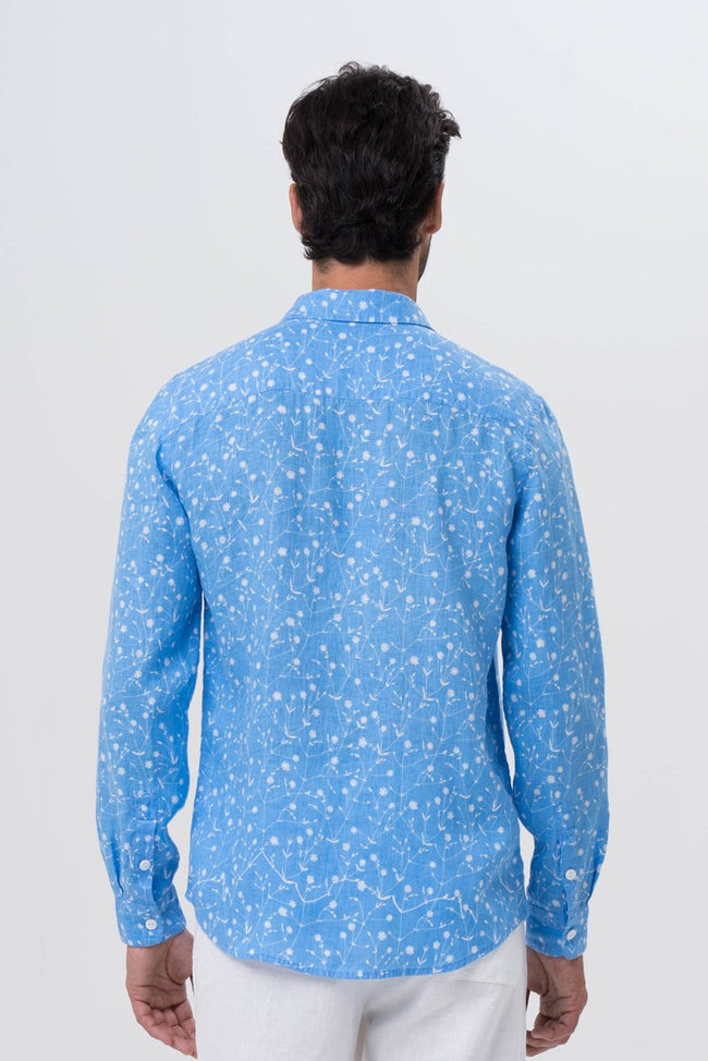 Bintan Linen Shirt L/S Blue