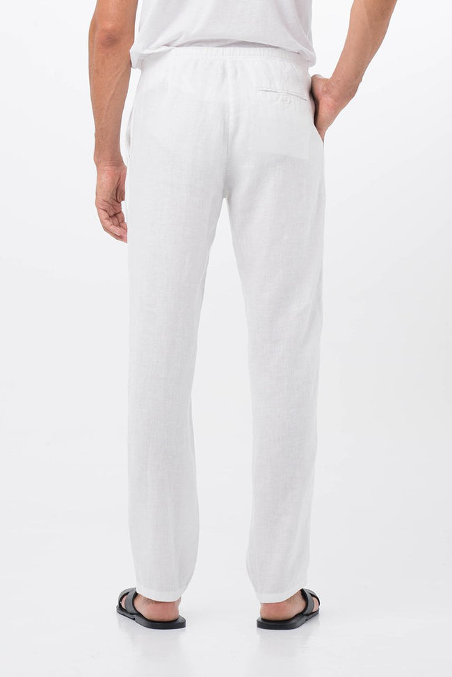Relax Linen Long Pants White