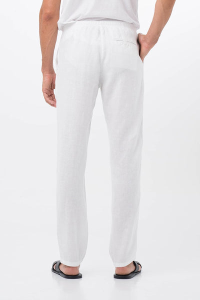 Relax Linen Long Pants White