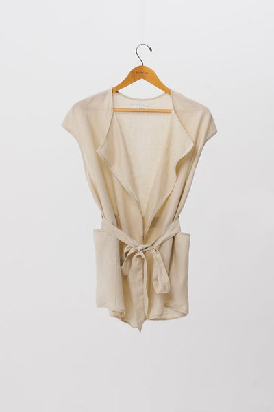 Linen Summer Outer Khaki