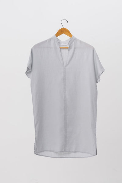 Linen Drika Tunic Grey