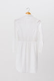 Linen Shirt L/S Dress White