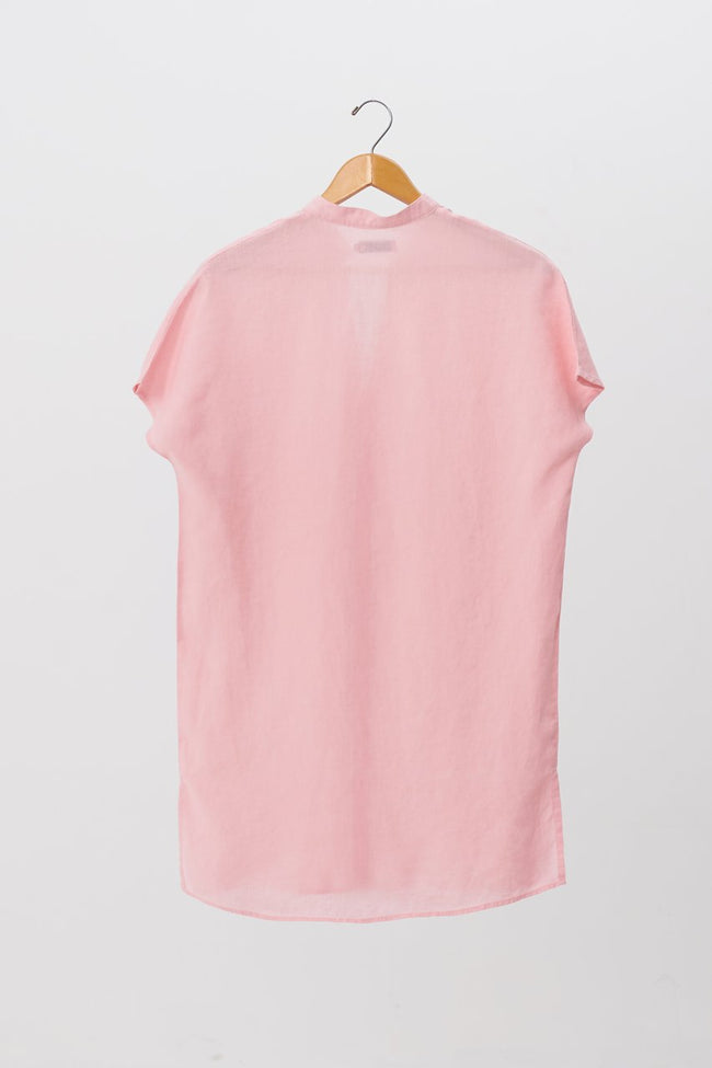Linen Drika Tunic Pink