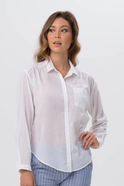 Liza Shirt White - By The Sea Bali