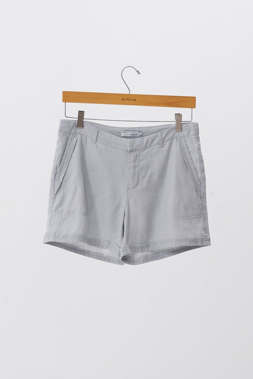 Linen short pants Grey