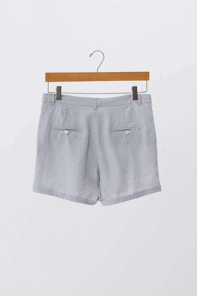 Linen short pants Grey