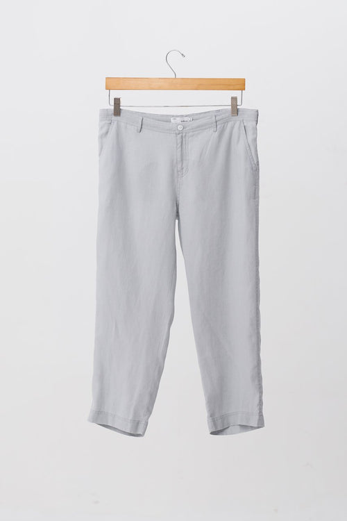 Chiara Linen Pants Grey