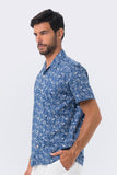 Bali Tropical Shirt Navy Sailboat - By The Sea Bali