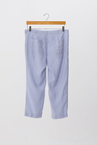 Chiara Linen Pants  Blue