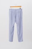 Mens Linen Trousers Blue