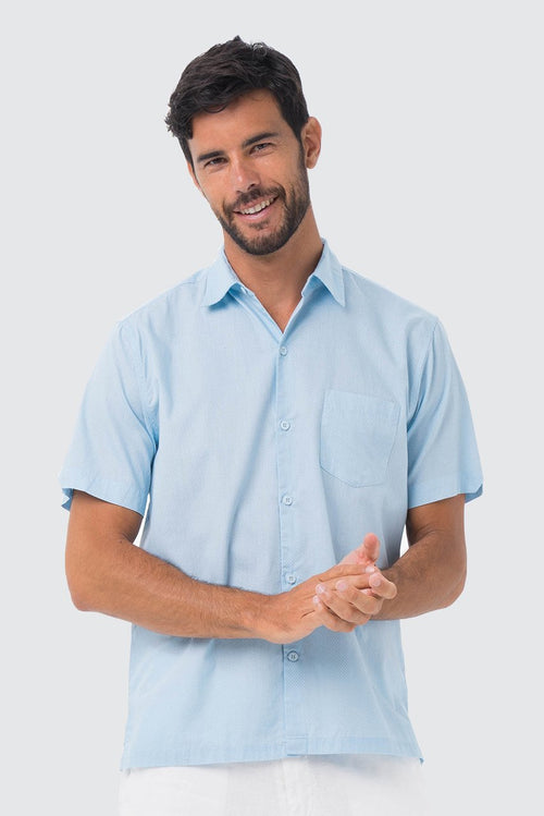 Liberty Shirt S/S Blue