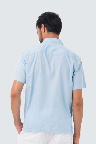 Liberty Shirt S/S Blue