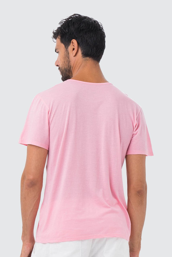 Basic Men T-shirt Pink Indonesia - By The Sea Bali