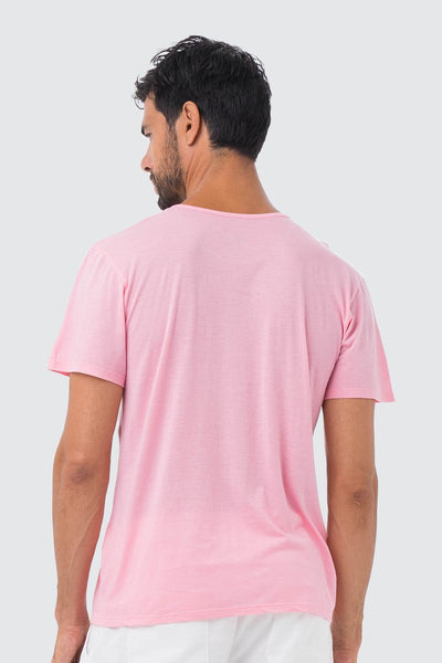 Basic Men T-shirt Pink Indonesia - By The Sea Bali